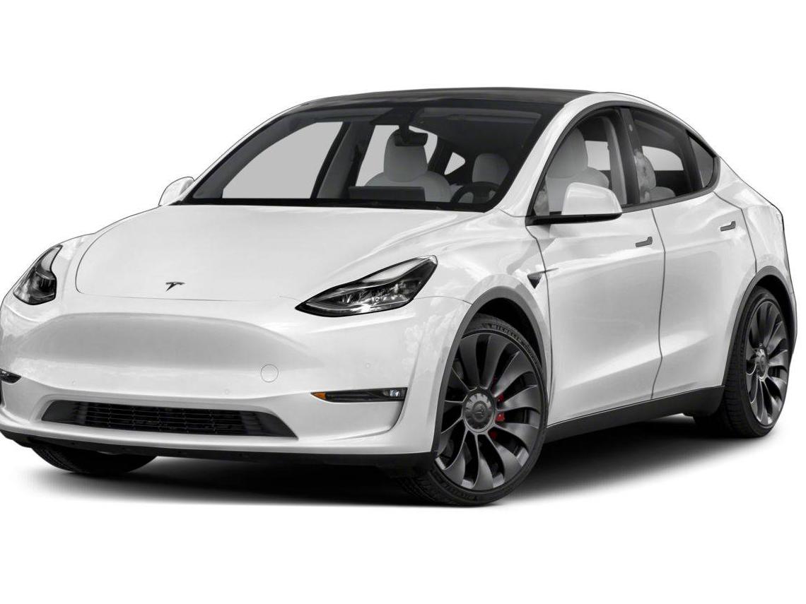 TESLA MODEL Y 2021 5YJYGDEE4MF300268 image